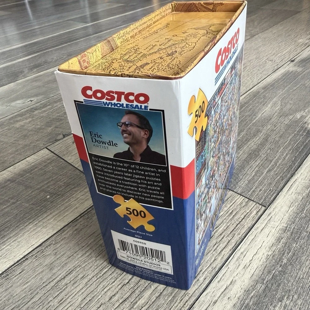 Dowdle Costco Wholesale The Treasure Hunt 500pc Jigsaw Puzzle 19x26 USA 2021 NEW